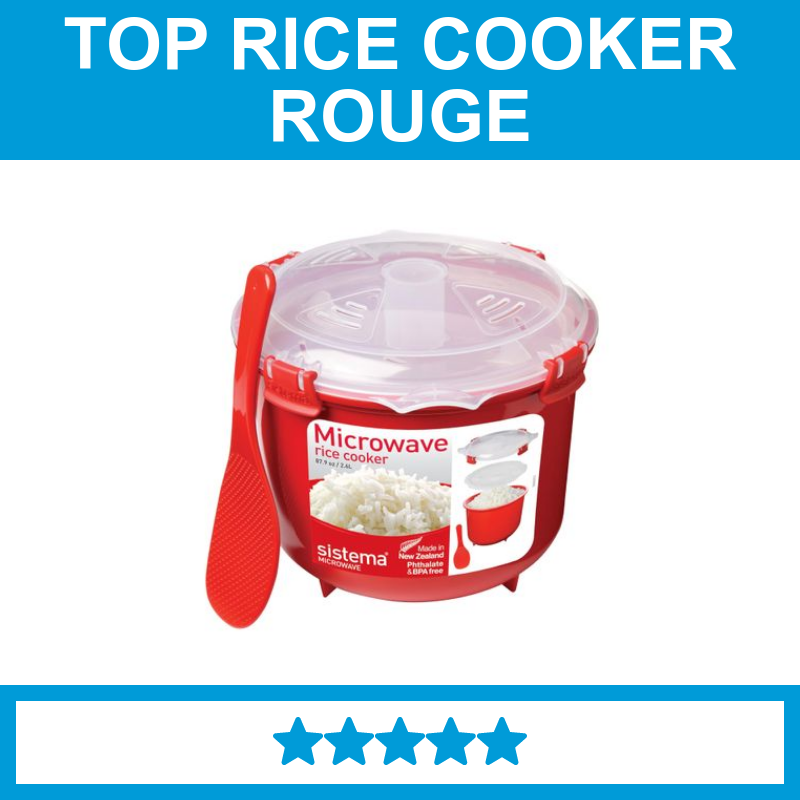 How Much Rouge Rice ️ meilleur Rice cooker rouge 2026 - Comparatif pour bien choisir